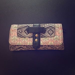 Tribal Print Wallet